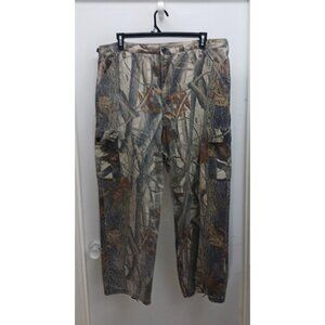 Liberty Men's Camo Military Pants 41/31 Real Tree Hardwoods Cargo 6 Pockets VTG